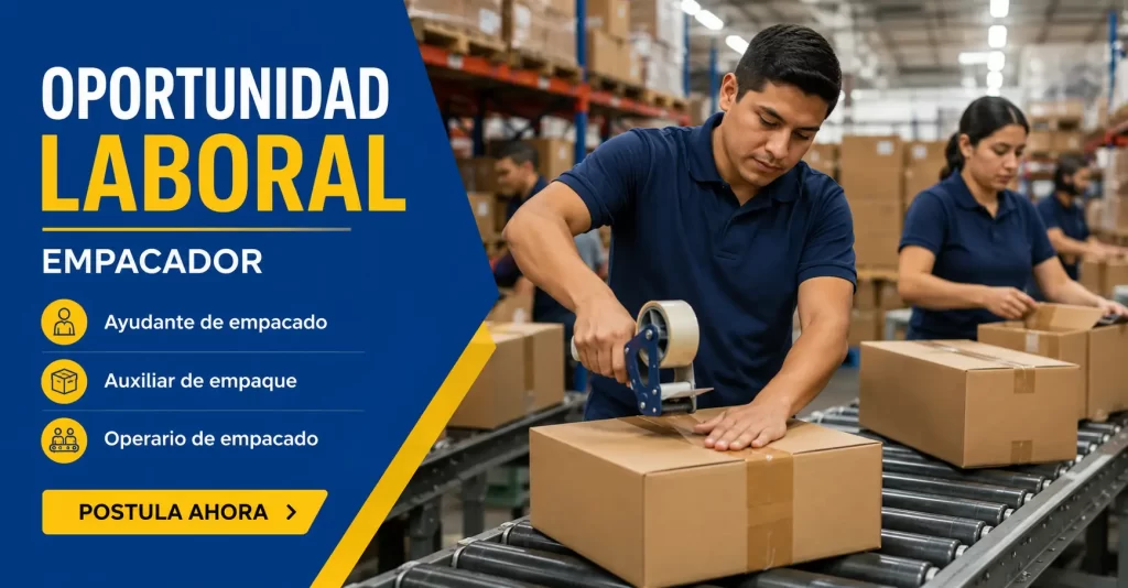 Trabajo de empacador 📈
