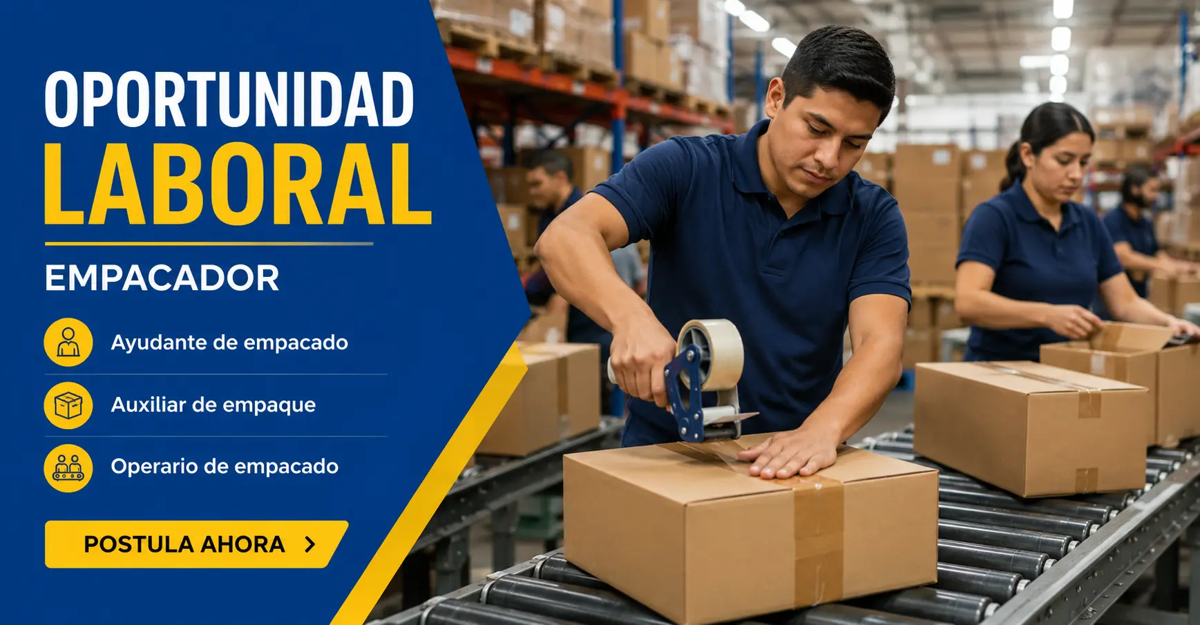 Lee más sobre el artículo Trabajo de empacador 📈