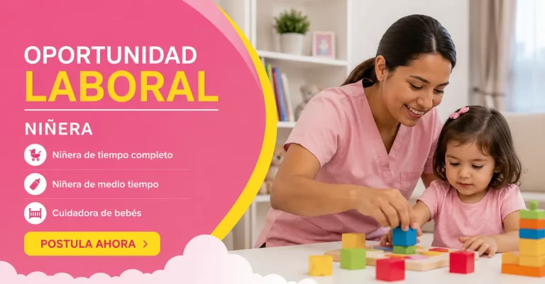 Lee más sobre el artículo TRABAJO DE NIÑERA 📈