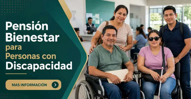 Lee más sobre el artículo Pensión Bienestar para Personas con Discapacidad