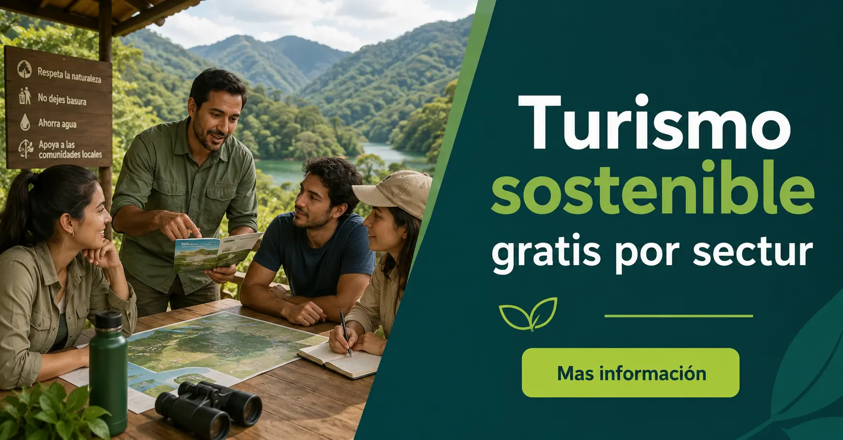 Lee más sobre el artículo Turismo sostenible gratis por sectur
